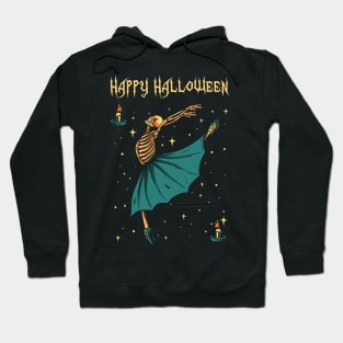 Ballet dancing skeleton tshirt halloween costume gift t-shirt Hoodie